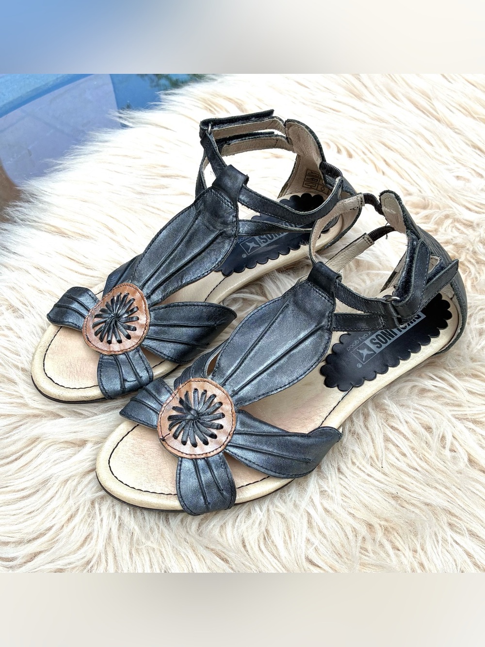 Pikolinos Sandals Sz 36, 6 US